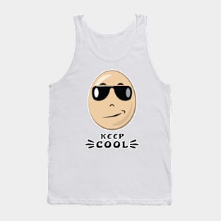 Keep Cool - Funny Egg Tank Top